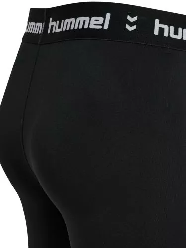 Hummel hmlPulse Mid Waist Short Tights - black