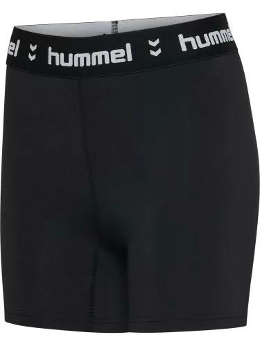 Hummel hmlPulse Mid Waist Short Tights - black