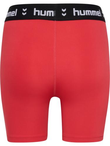 Preview: Hummel hmlPulse Mid Waist Short Tights - cayenne