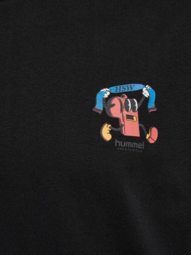 Preview: Hummel hmlLoose T-Shirt S/S Whistle - black