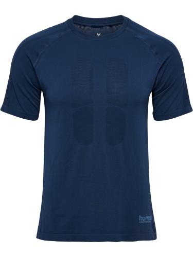 Preview: Hummel hmlHiit Seamless T-Shirt S/S - dress blues