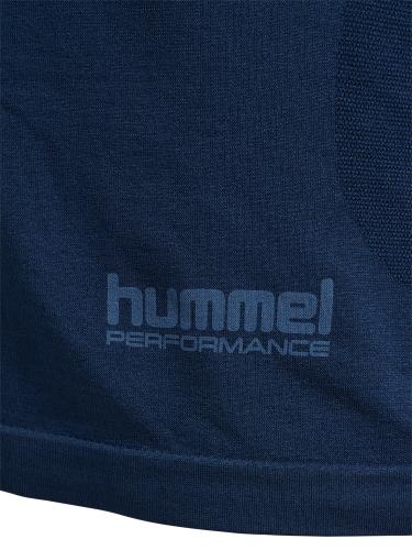Preview: Hummel hmlHiit Seamless T-Shirt L/S - dress blues