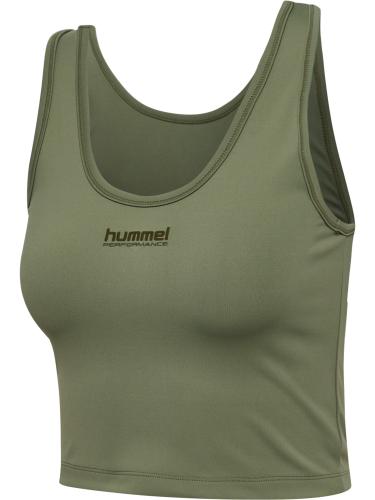 Preview: Hummel hmlHiit Intensity W Top - deep lichen green