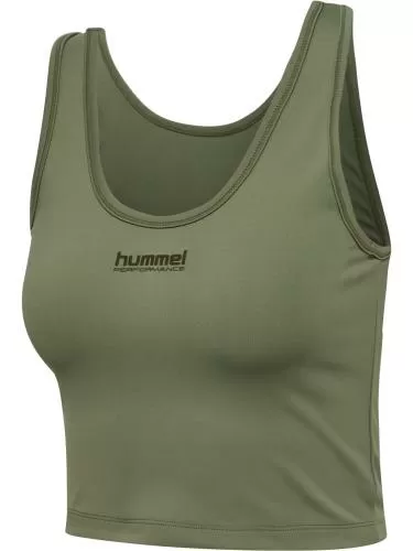 Hummel hmlHiit Intensity W Top - deep lichen green
