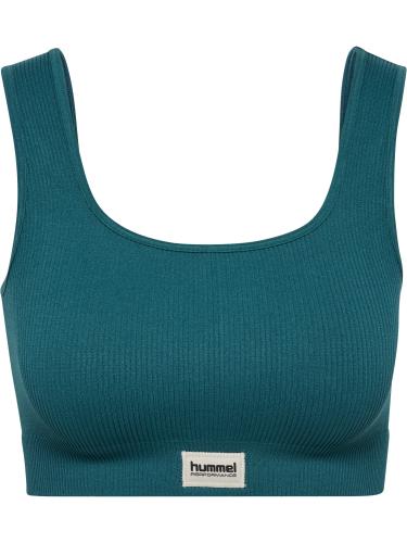 Preview: Hummel hmlPulse Seamless Rib Bra - balsam