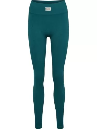 Hummel hmlPulse Seamless Rib Mw Tights - balsam