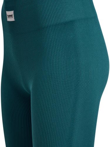 Preview: Hummel hmlPulse Seamless Rib Mw Tights - balsam