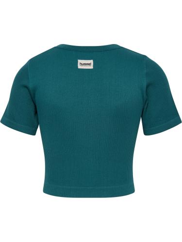 Preview: Hummel hmlPulse Seamless Rib W T-Shirt S/S - balsam