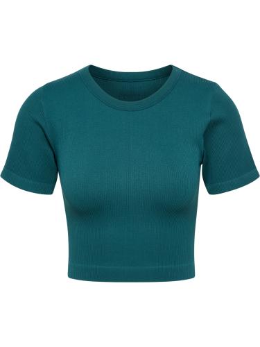Preview: Hummel hmlPulse Seamless Rib W T-Shirt S/S - balsam