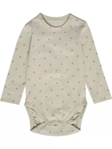 Hummel hmlMini Bee Aop Body L/S - silver birch