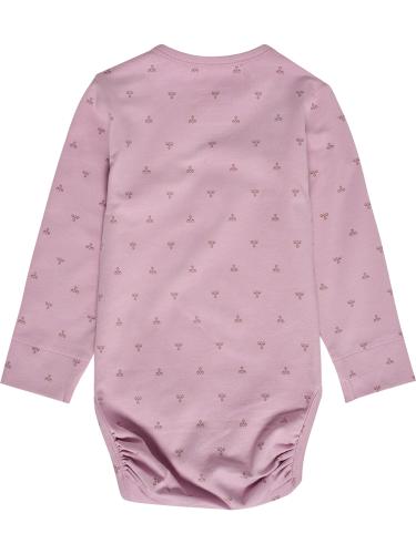 Preview: Hummel hmlMini Bee Aop Body L/S - mauve shadow