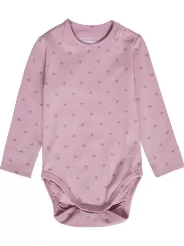 Hummel hmlMini Bee Aop Body L/S - mauve shadow