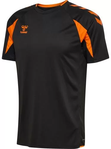 Hummel hmlCore 2.0 Jersey S/S - black/orange tiger