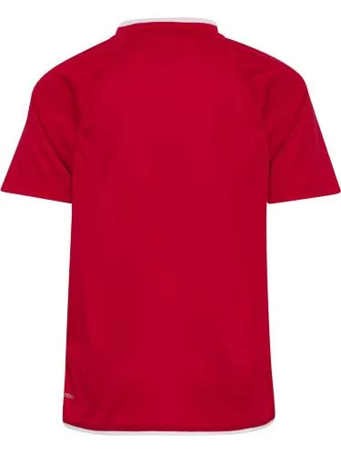 Hummel hmlCore 2.0 Jersey S/S Kids - true red/white