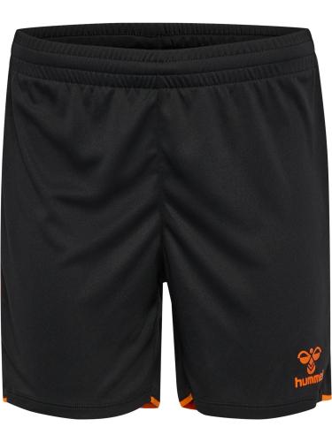 Preview: Hummel hmlCore 2.0 Shorts Woman - black/orange tiger