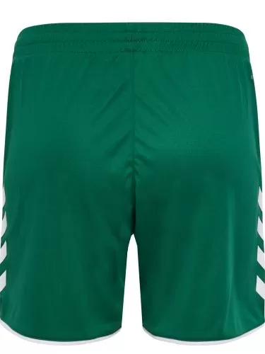 Hummel hmlCore 2.0 Shorts Woman - evergreen/white