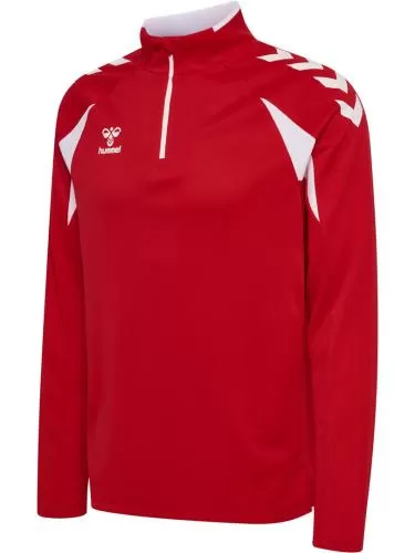Hummel hmlCore 2.0 Half Zip - true red/white