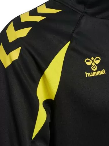 Hummel hmlCore 2.0 Half Zip - black/blazing yellow