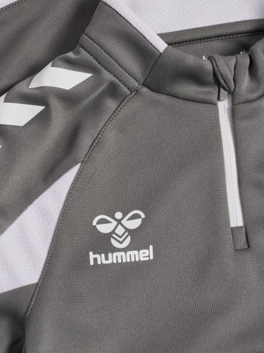 Preview: Hummel hmlCore 2.0 Half Zip Kids - steel gray/white
