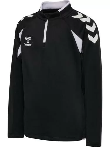 Hummel hmlCore 2.0 Half Zip Kids - black/white