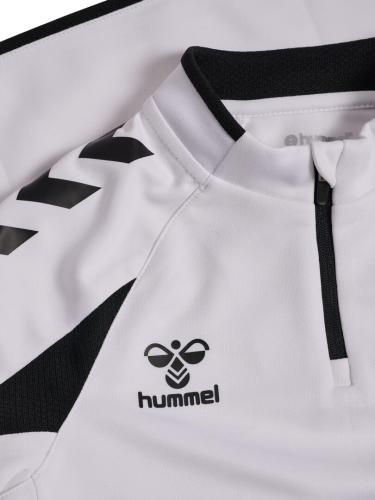 Preview: Hummel hmlCore 2.0 Half Zip Kids - white/black