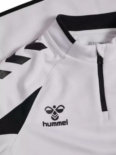 Hummel hmlCore 2.0 Half Zip Kids - white/black