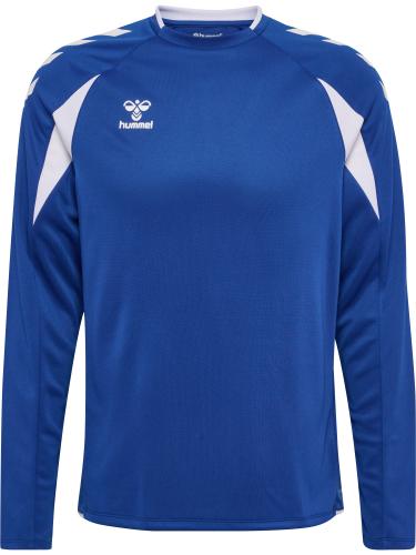 Preview: Hummel hmlCore 2.0 Crew Neck - true blue/white