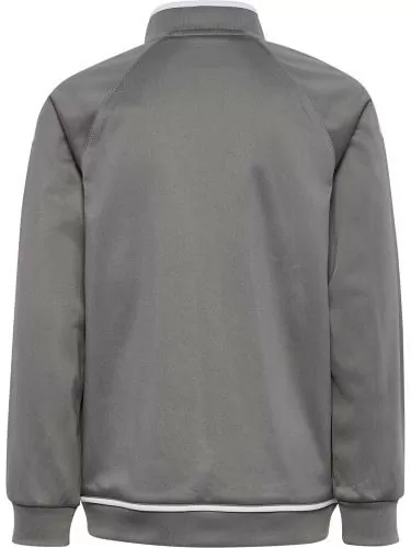 Hummel hmlCore 2.0 Track Zip Jacket Kids - steel gray/white