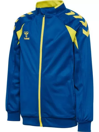 Hummel hmlCore 2.0 Track Zip Jacket Kids - true blue/blazing yellow