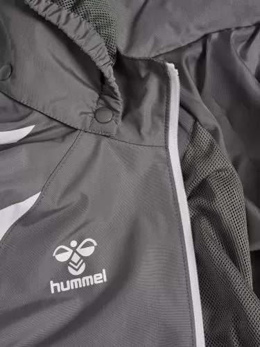 Hummel hmlCore 2.0 All-Weather Jacket Kids - steel gray/white