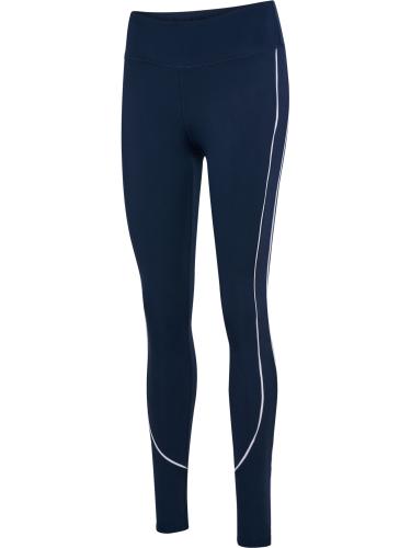 Preview: Hummel hmlPulse Piping Mw Tights - dress blues