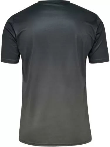 Hummel hmlPulse Gradient T-Shirt S/S - charcoal gray