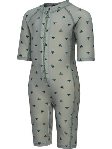 Preview: Hummel hmlMini Bee Aop Swimsuit 3/4 Sl - shadow