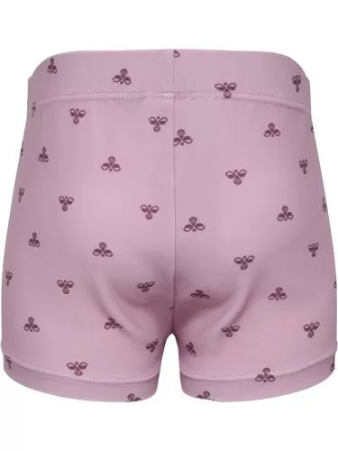 Hummel hmlMini Bee Aop Swim Shorts - mauve shadow