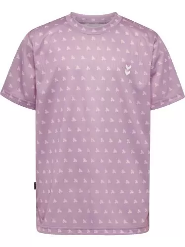 Hummel hmlJr Bee Aop T-Shirt S/S - lavender mist
