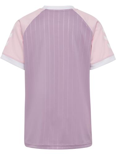 Preview: Hummel hmlJr Stripe T-Shirt S/S - lavender mist
