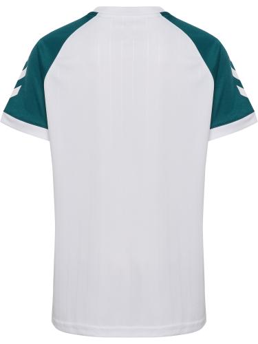 Preview: Hummel hmlJr Stripe T-Shirt S/S - white