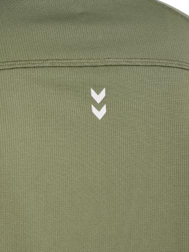 Preview: Hummel hmlPulse Workout T-Shirt L/S - deep lichen green