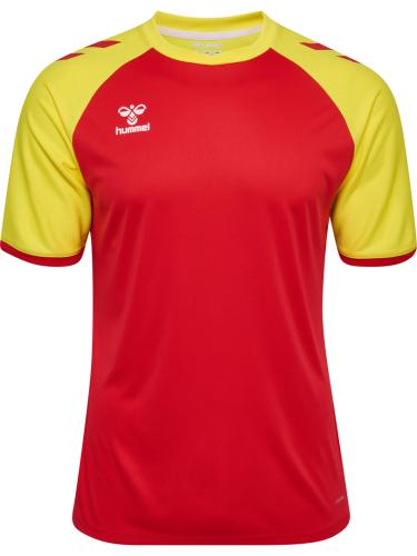 Preview: Hummel hmlMatch League Jersey S/S - true red/blazing yellow