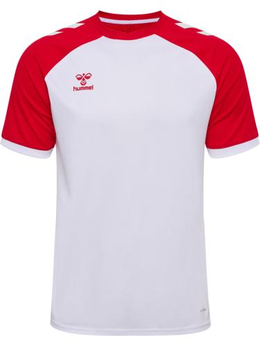 Preview: Hummel hmlMatch League Jersey S/S - white/true red