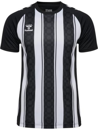 Preview: Hummel hmlMatch Striped Jersey S/S - black/white