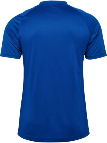 Preview: Hummel hmlMatch Striped Jersey S/S - true blue/white