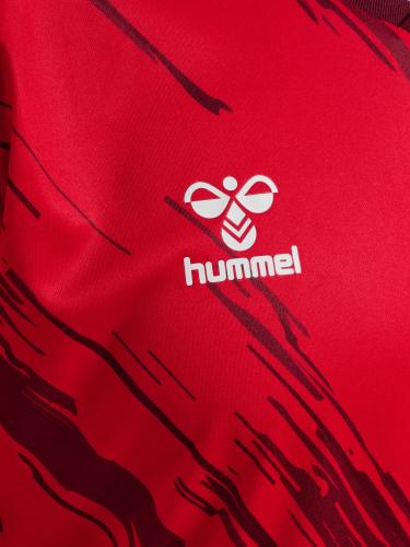 Preview: Hummel hmlMatch Triumph Jersey S/S - true red/zinfandel