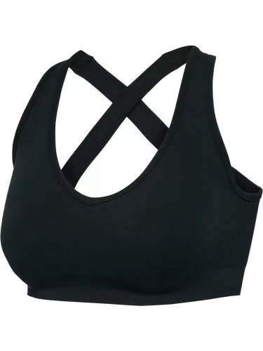 Hummel hmlHiit Seamless V Shape Padded Bra - black