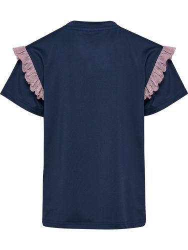 Preview: Hummel hmlJr Mix Glitter T-Shirt S/S - black iris