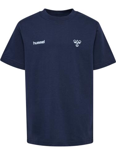 Preview: Hummel hmlJr Graphic T-Shirt S/S - dress blues
