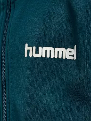 Hummel hmlJr Chevron Zip Jacket - reflecting pond