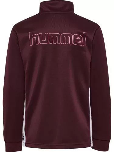 Hummel hmlJr Chevron Zip Jacket - winetasting