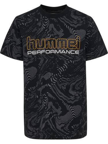 Preview: Hummel hmlJr Aop Logo T-Shirt - black