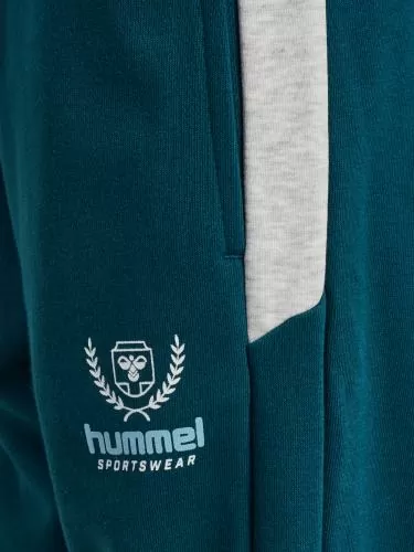 Hummel hmlJr Loose Blocked Sweatpant Bts - reflecting pond